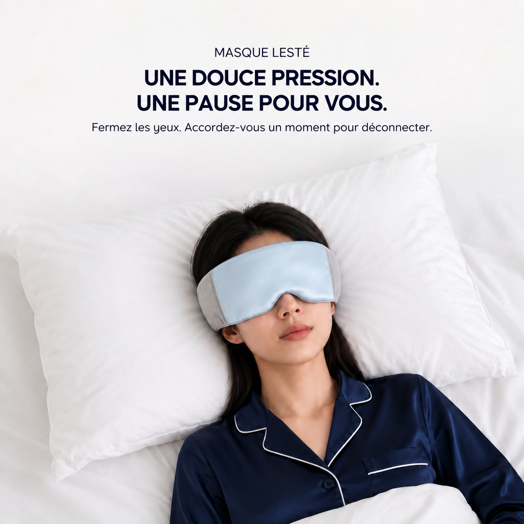 Antifaz de Dormir con Peso y Antiestrés