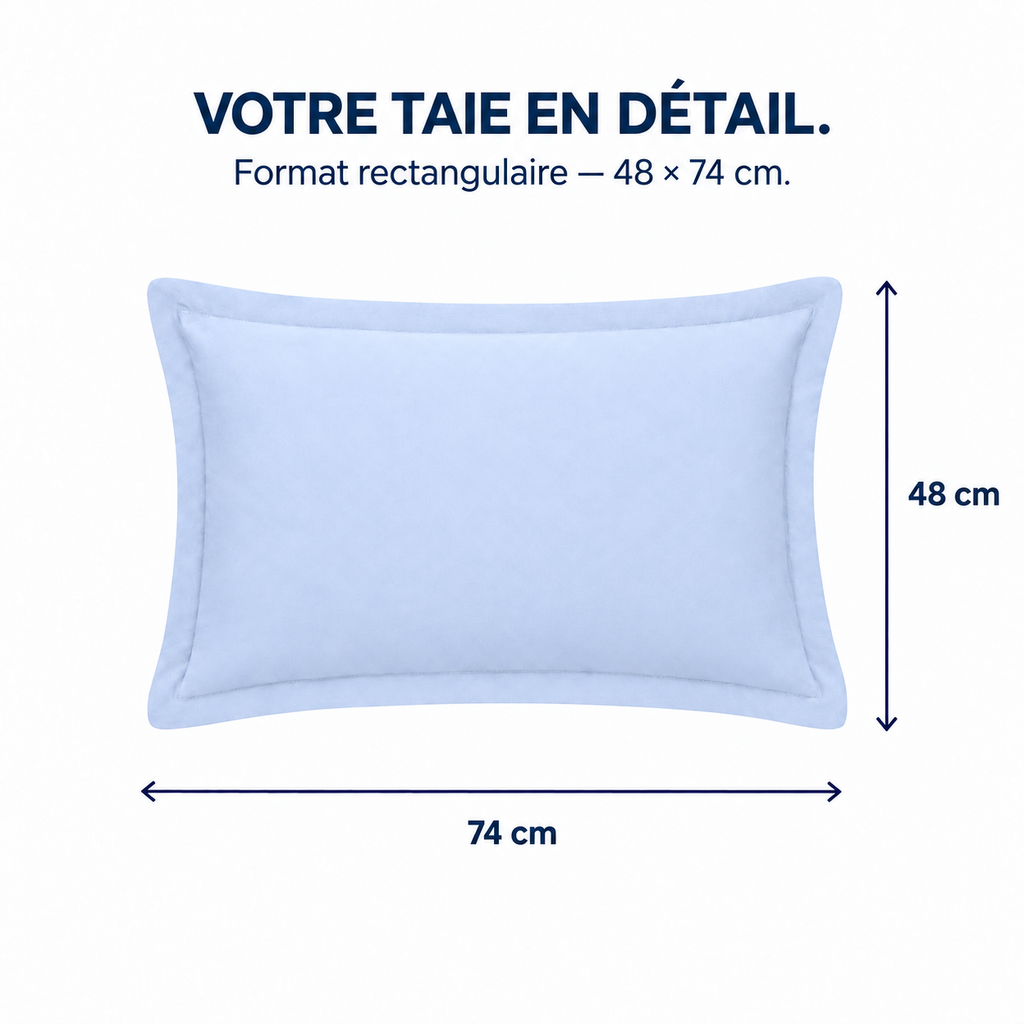 Funda de Almohada de Algodón