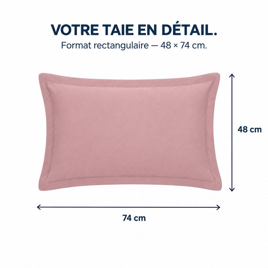 Funda de Almohada de Algodón