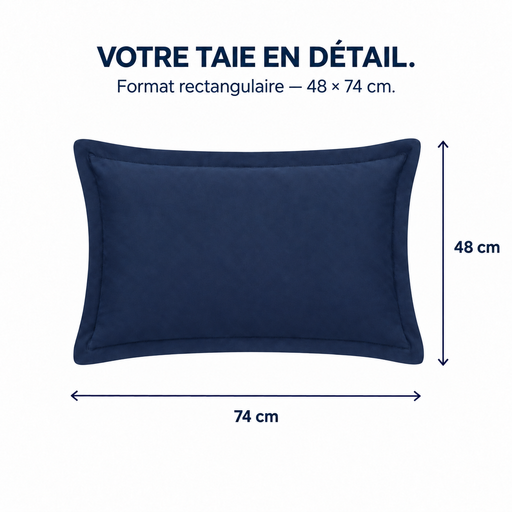 Funda de Almohada de Algodón