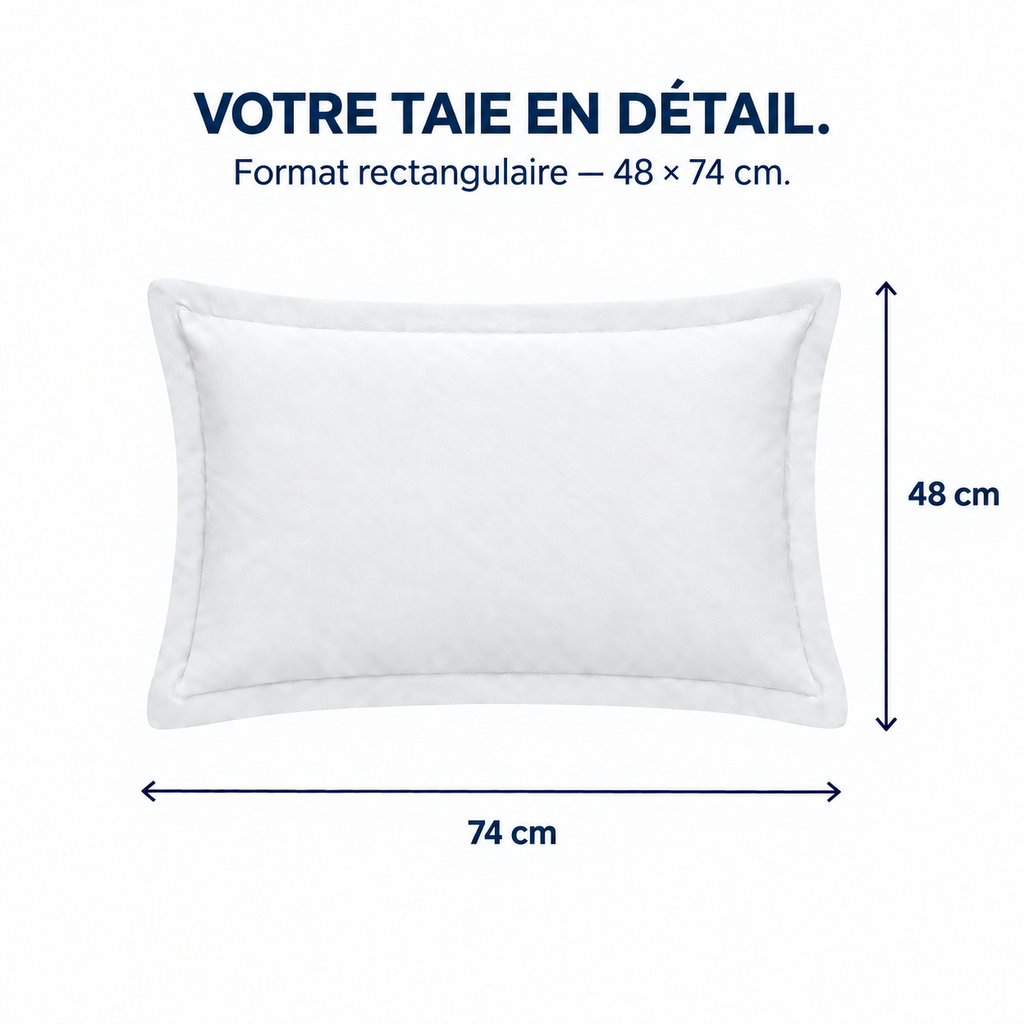 Funda de Almohada de Algodón