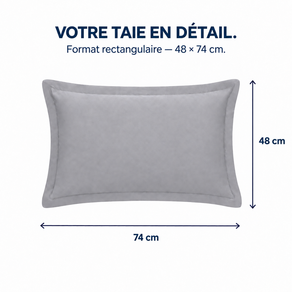 Funda de Almohada de Algodón