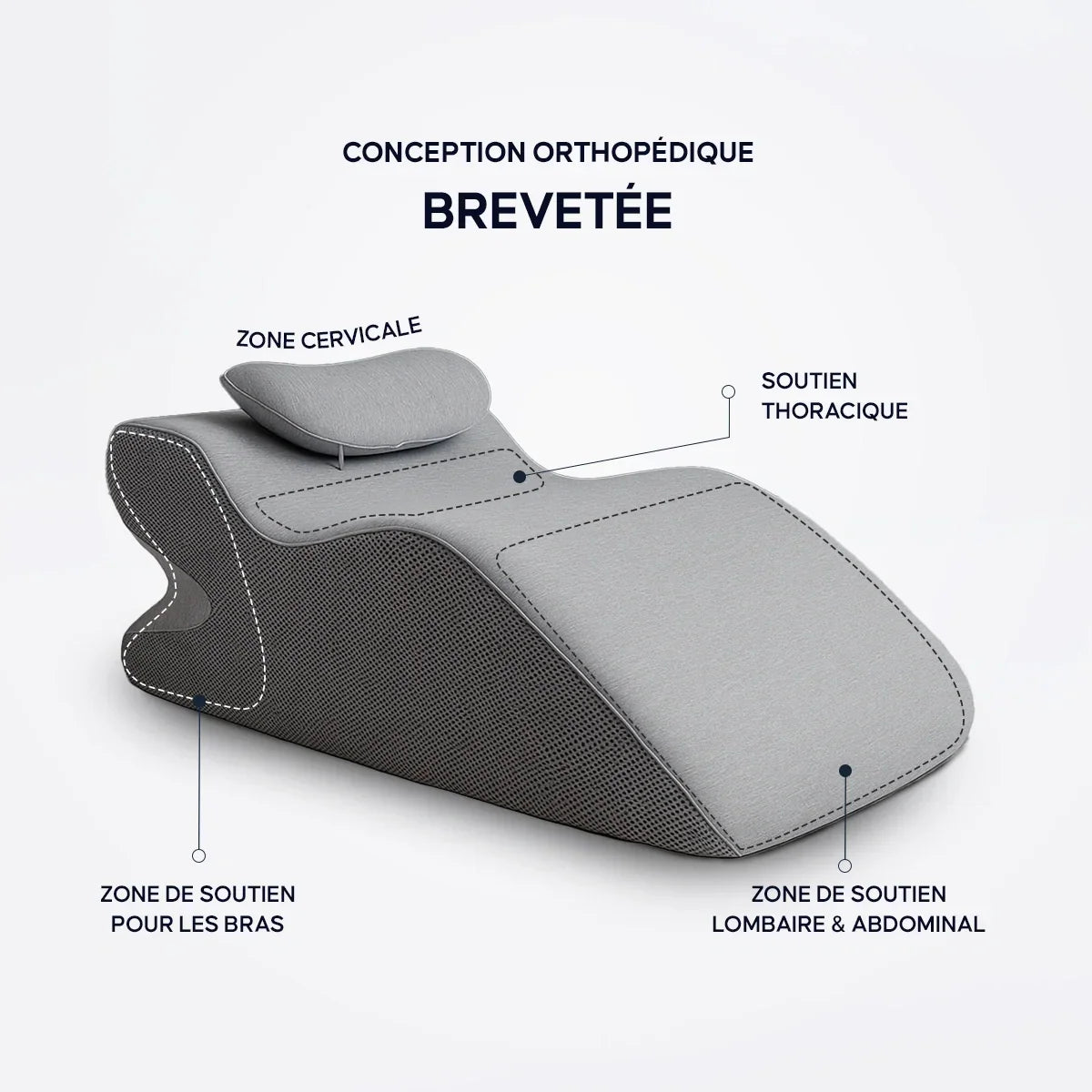 Cojín Ergonómico con Cabecero
