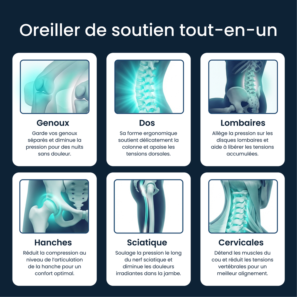 Cojín Lumbar Ergonómico Solevita
